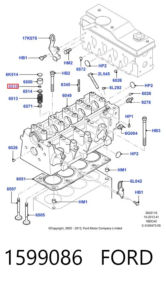  1599086 Ford