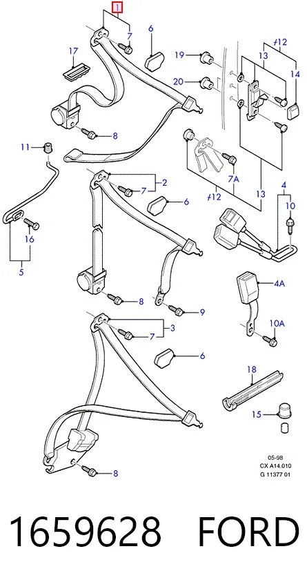  1659628 Ford