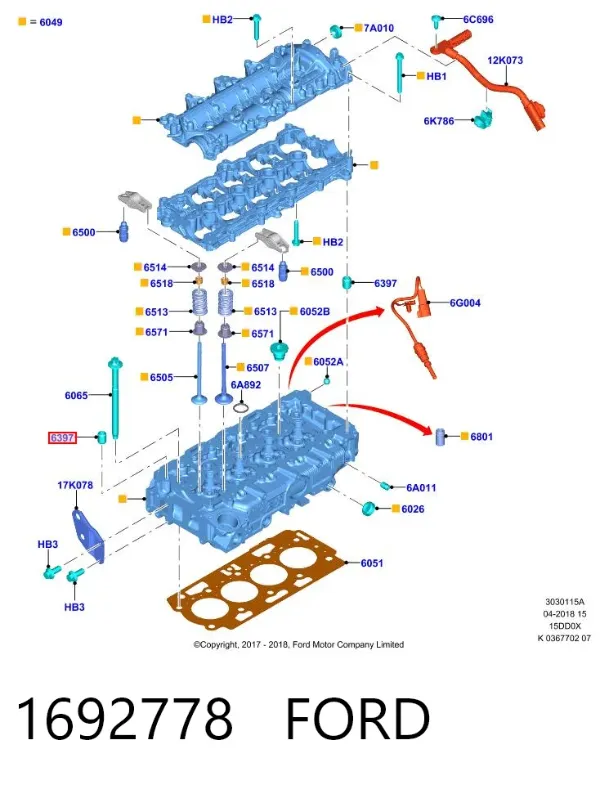  1692778 Ford
