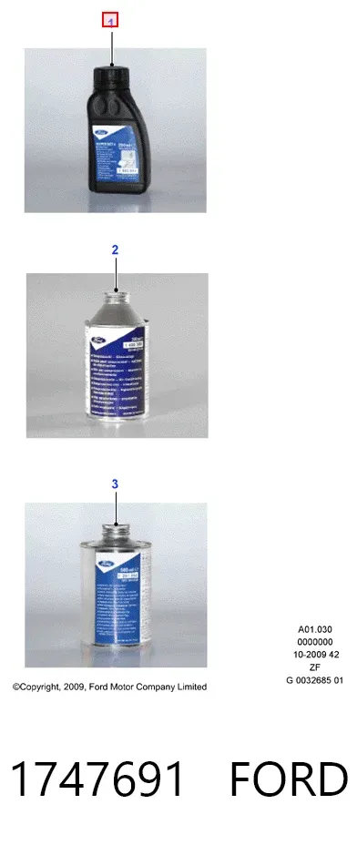 Liquido de frenos 1747691 Ford