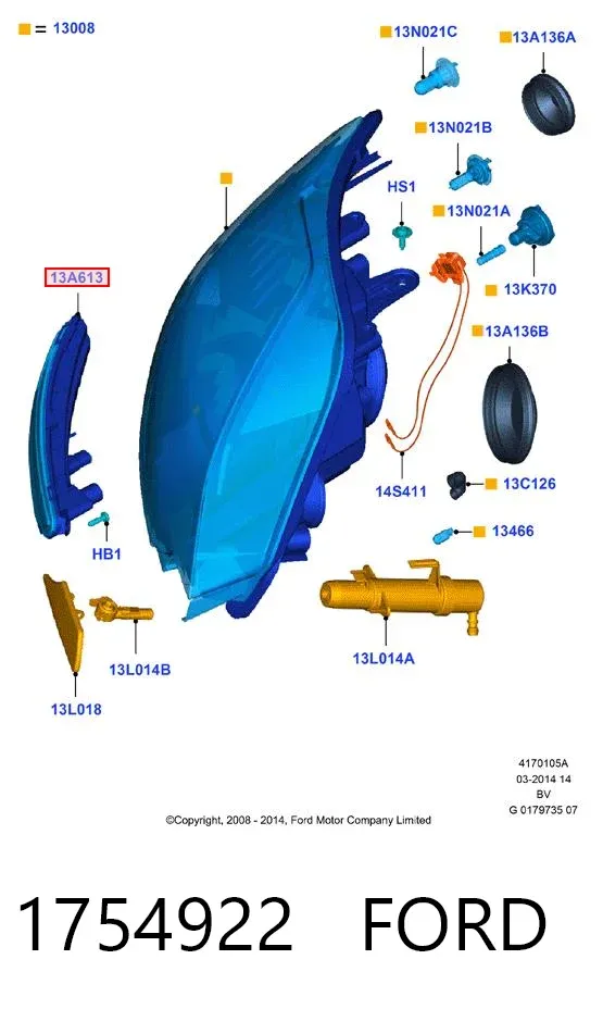  1754922 Ford
