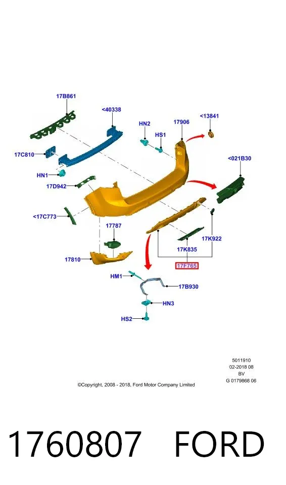  1760807 Ford