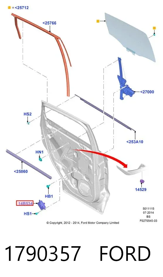 Módulo de confort Ford Kuga II