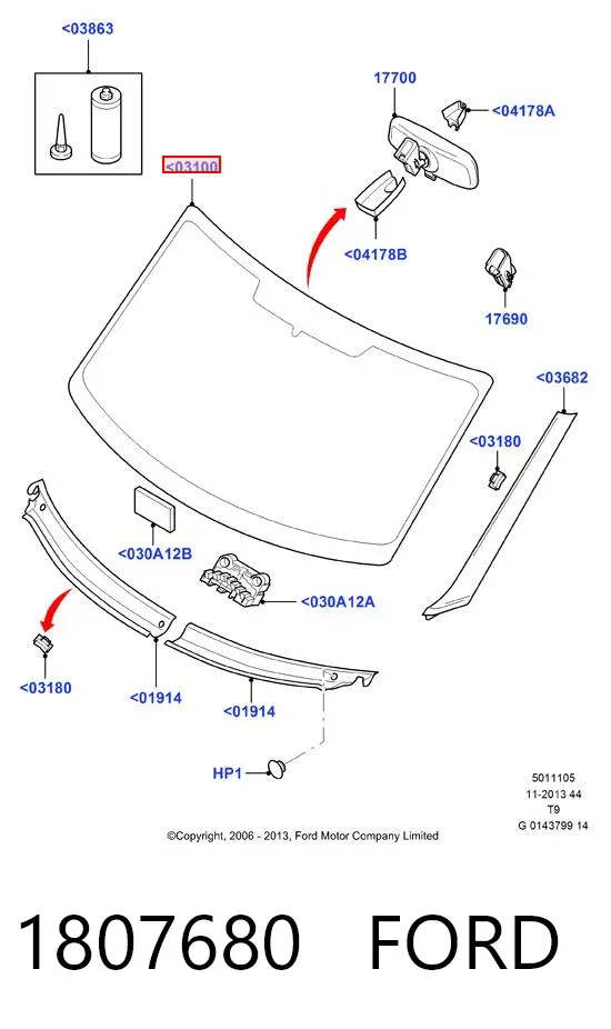 Parabrisas GS2801D19P FPS