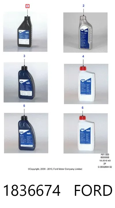 Aceite de transmisión FORD 1836674