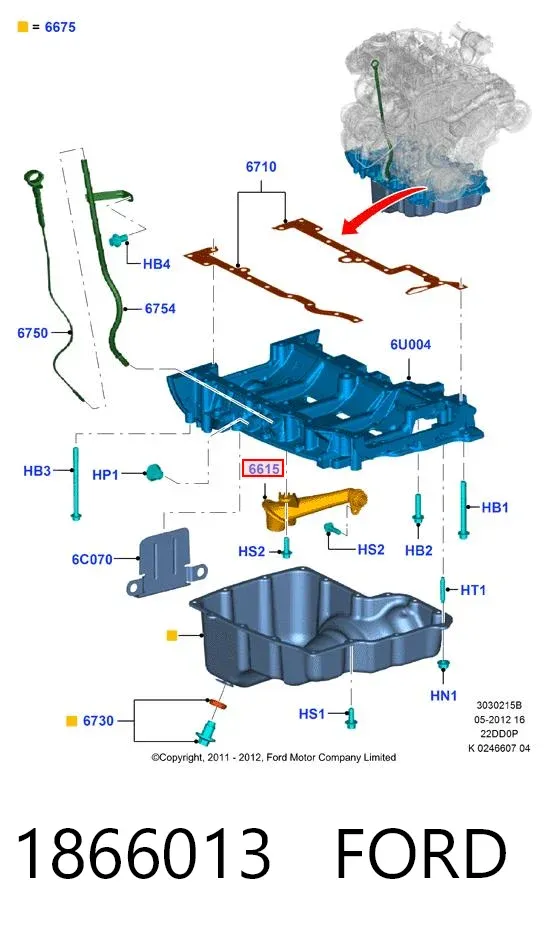  1866013 Ford