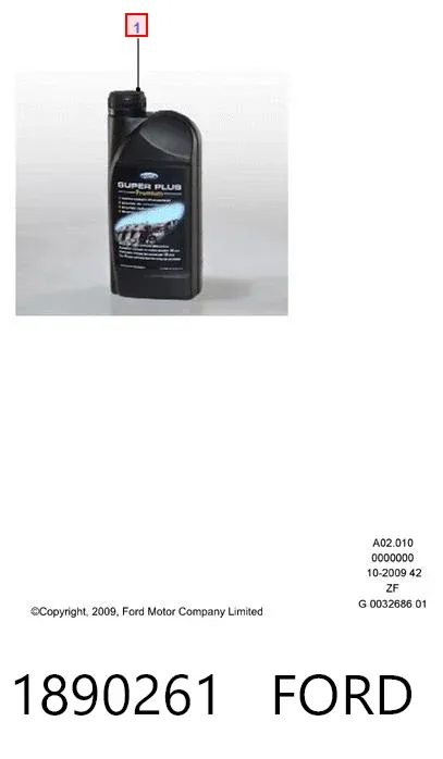 Liquido refrigerante 1890261 Ford