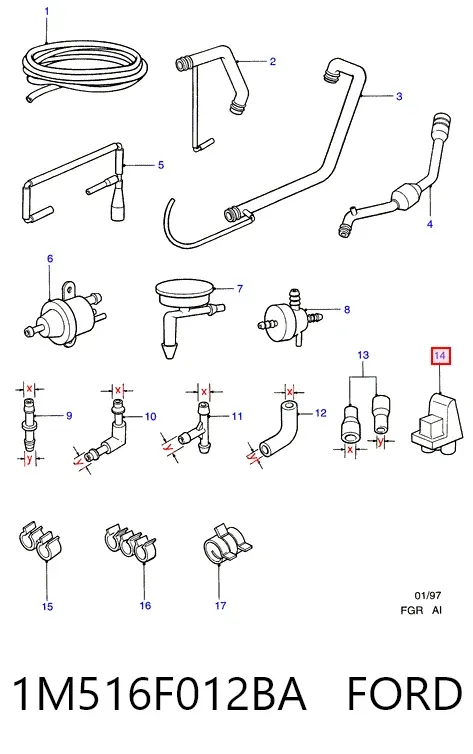 Soporte de motor derecho 1M516F012BA Ford