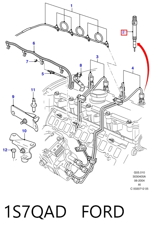 Inyector Ford Mondeo III