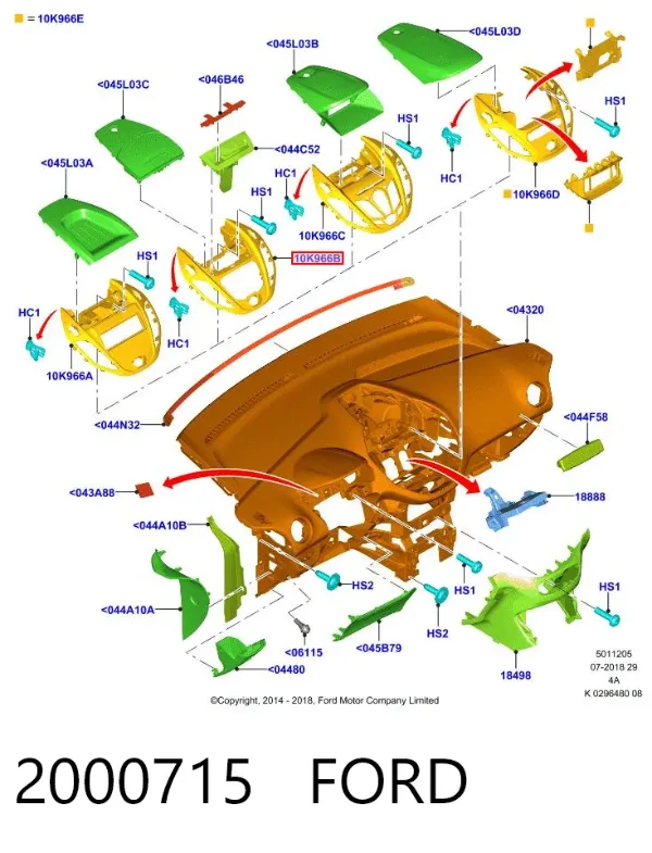  2000715 Ford