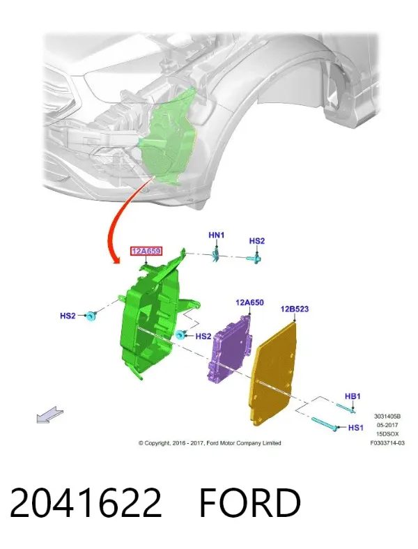  2041622 Ford