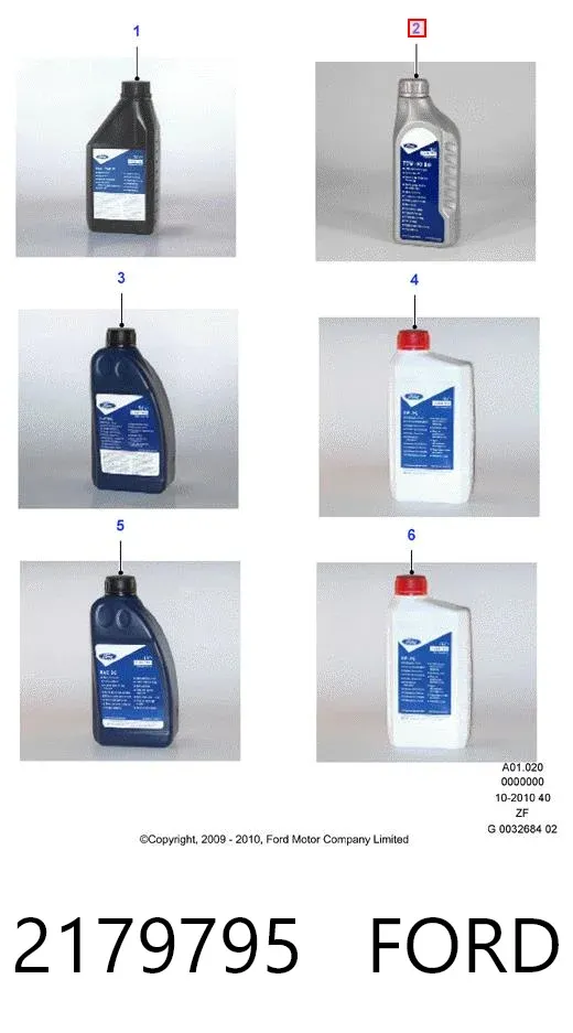 Aceite caja de cambios 2179795 Ford