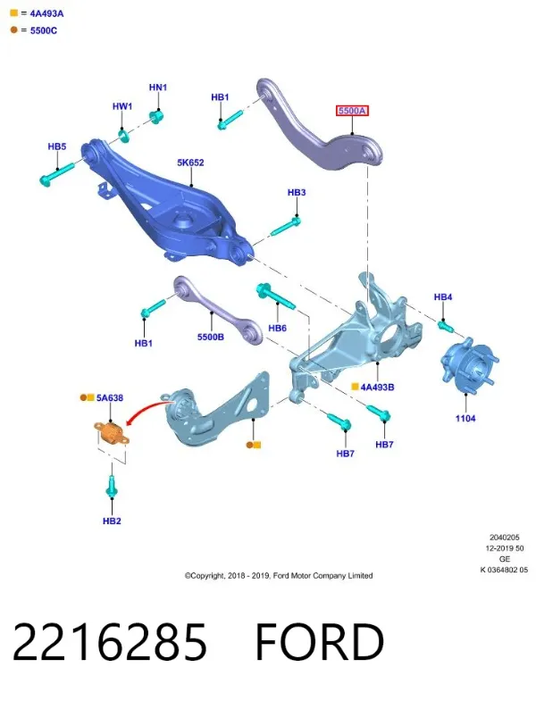  2216285 Ford