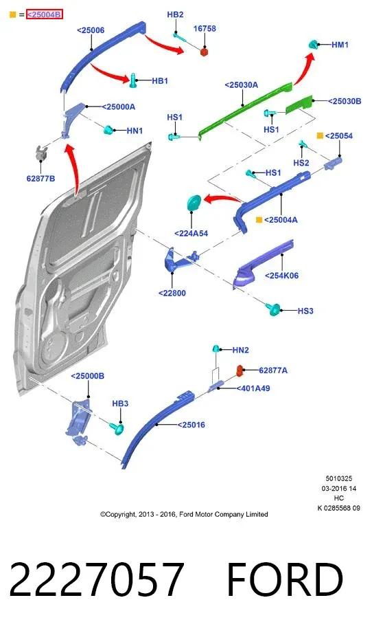  2227057 Ford
