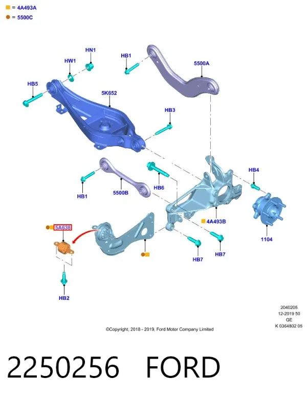  2250256 Ford