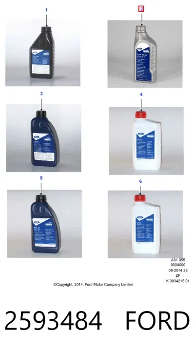 Aceite de transmisión FORD 2593484