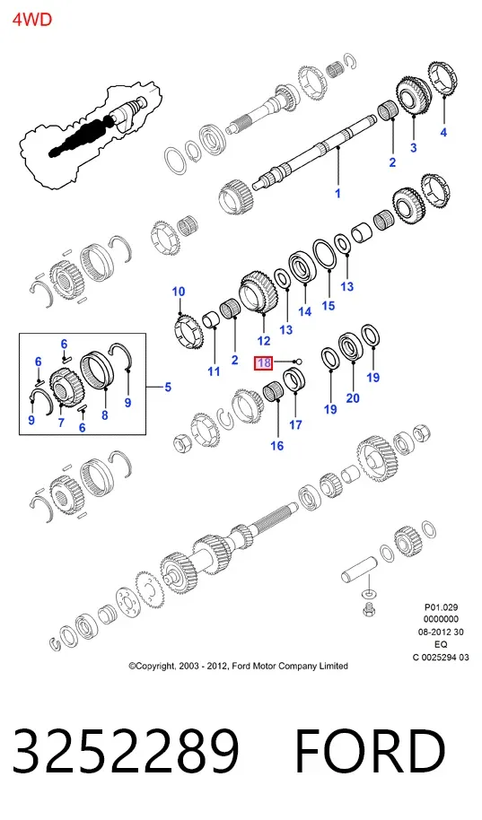  3252289 Ford