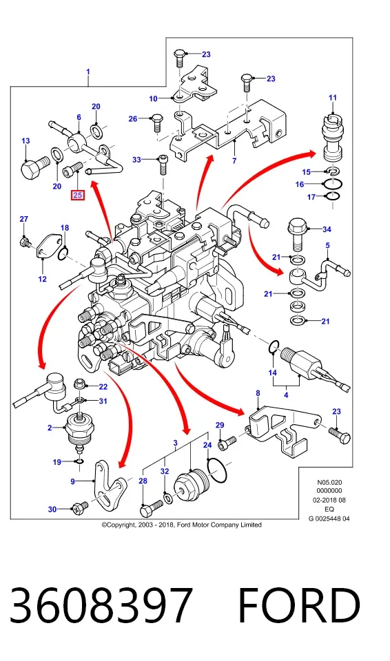  3608397 Ford