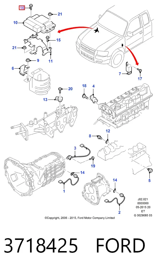  3718425 Ford