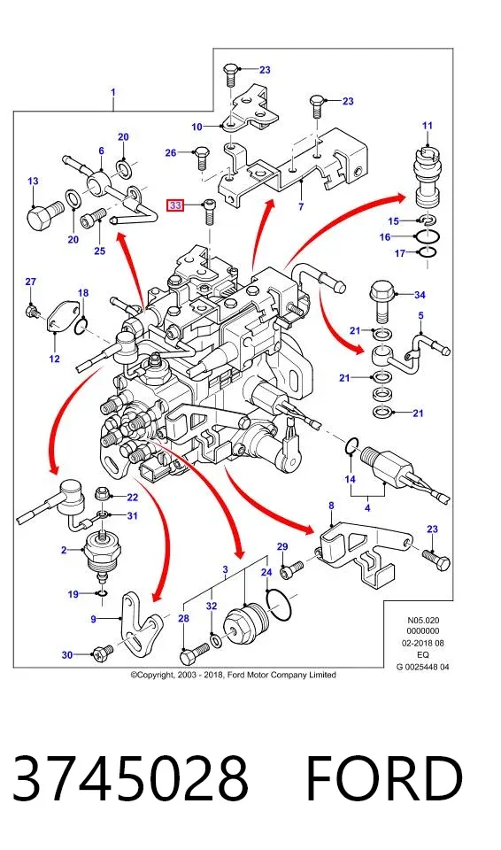  3745028 Ford
