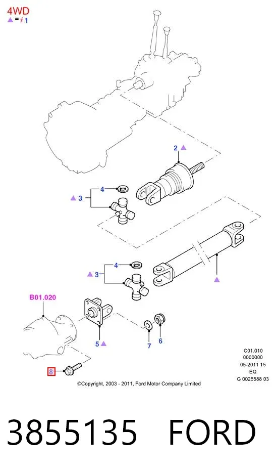  3855135 Ford