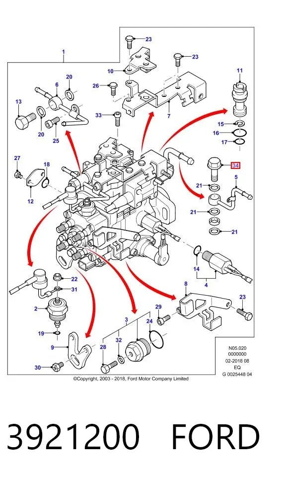 3921200 Ford