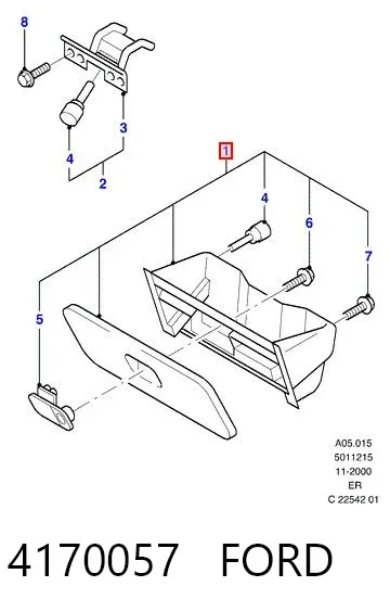 Guantera 4170057 Ford