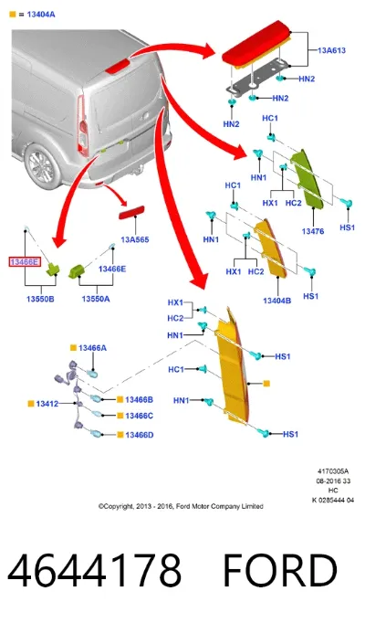 Bombilla FORD 4644178