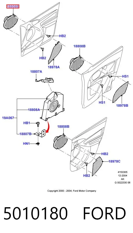  5010180 Ford