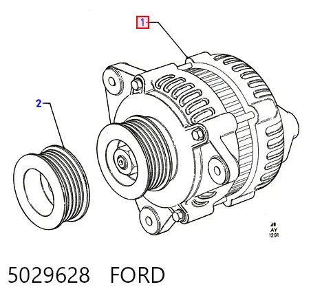 Alternador 5029628 Ford