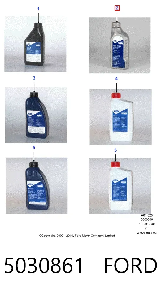 Aceite caja de cambios 5030861 Ford