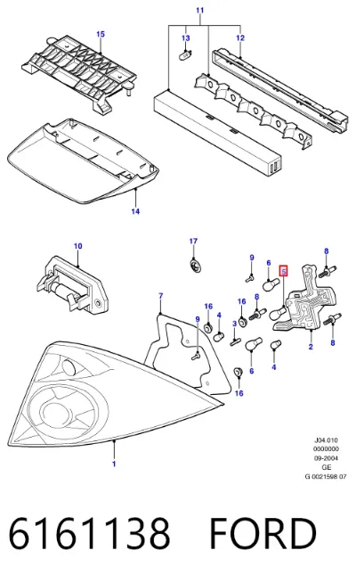 Bombilla FORD 6161138