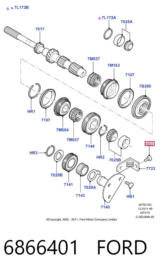 6866401 Ford