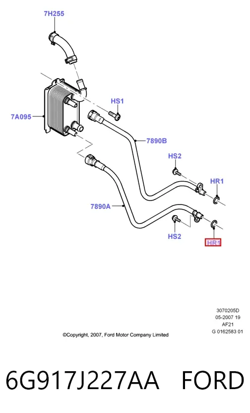  6G917J227AA Ford