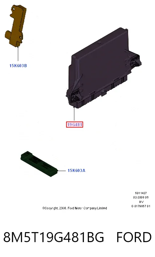  8M5T19G481BG Ford