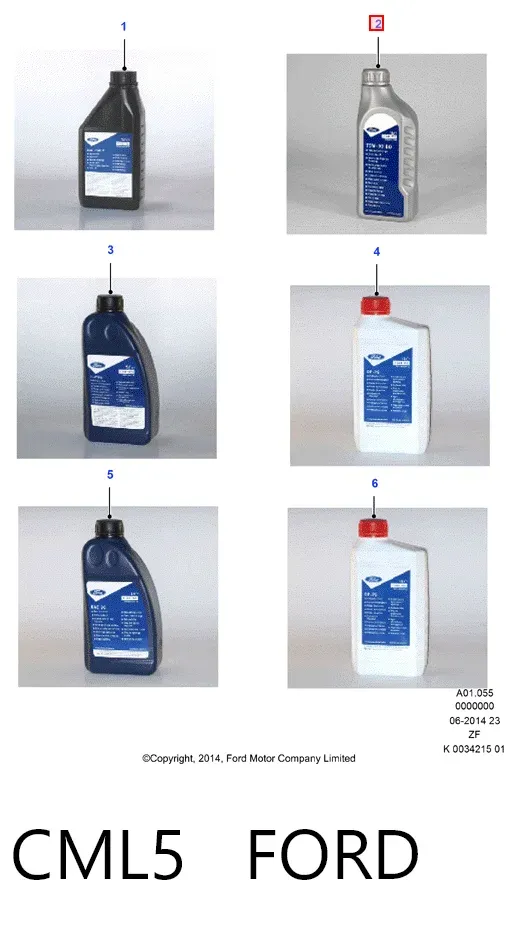 Aceite caja de cambios CML5 Ford