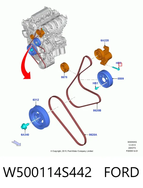  W500114S442 Ford