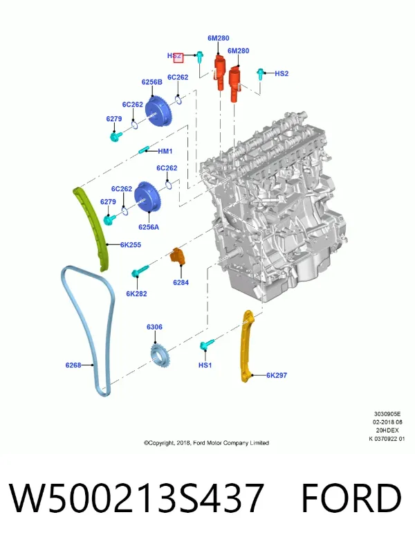  W500213S437 Ford