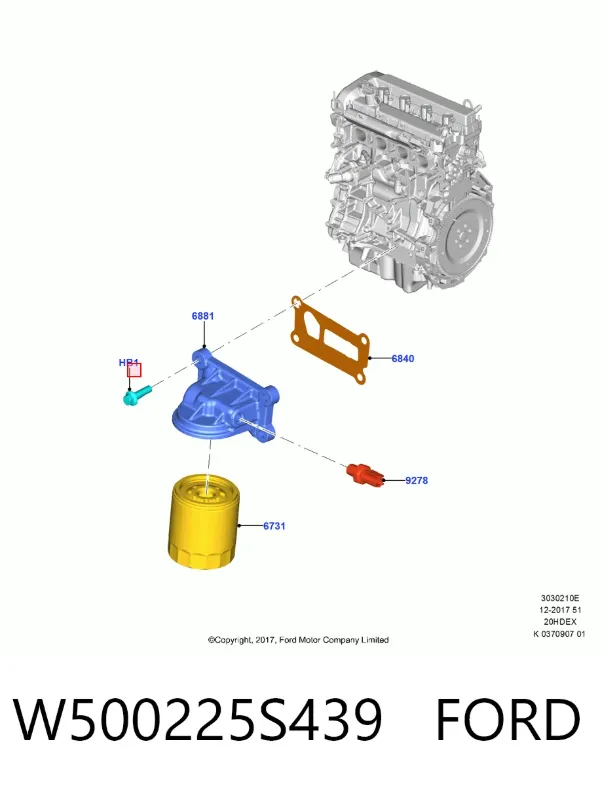  W500225S439 Ford