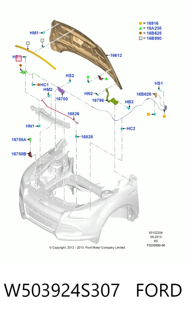  W503924S307 Ford