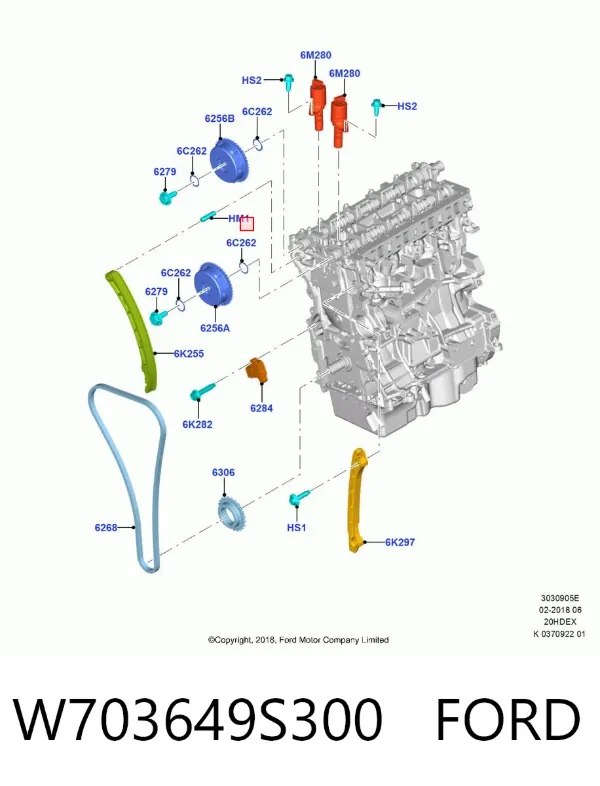  W703649S300 Ford