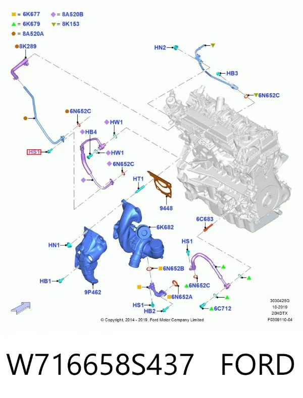  W716658S437 Ford