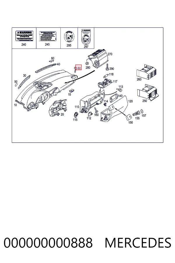  000000000888 Mercedes