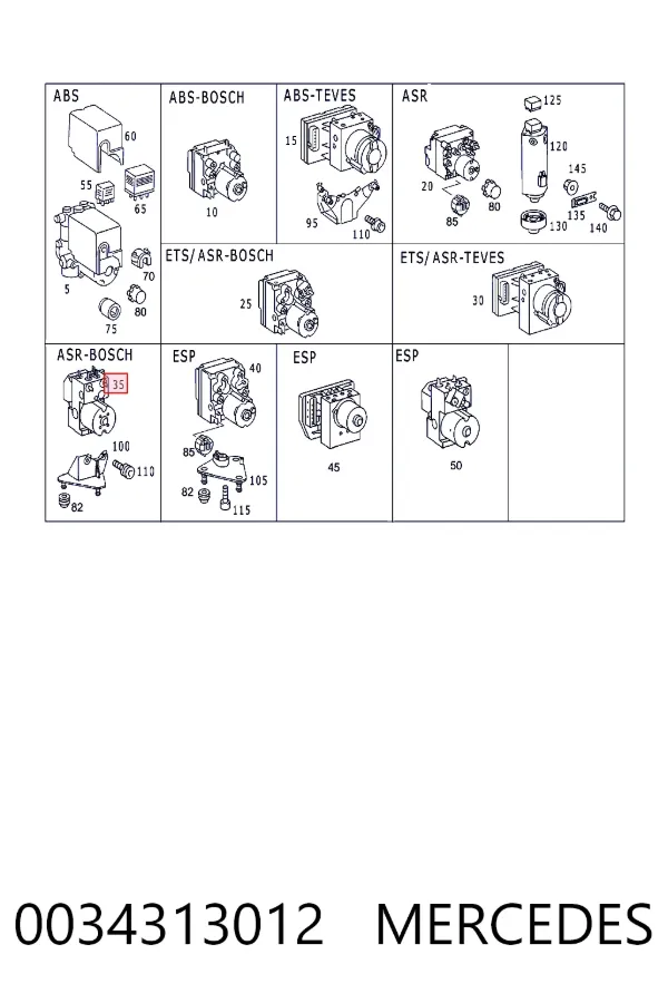 Módulo ABS 0265217403 Bosch