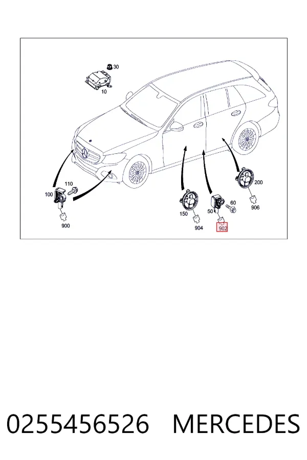  0255456526 Mercedes