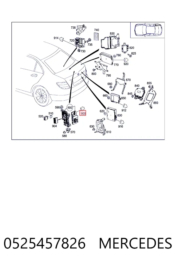  0525457826 Mercedes