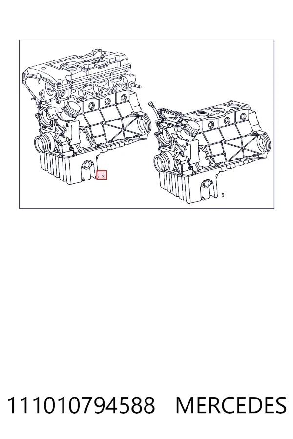 Motor completo Mercedes C S202