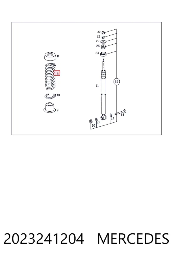 Muelle 2023241204 Mercedes