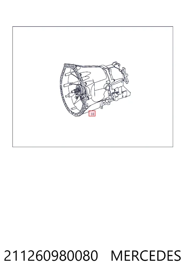 Caja de cambios 211260980080 Mercedes