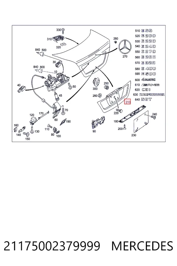  21175002379999 Mercedes